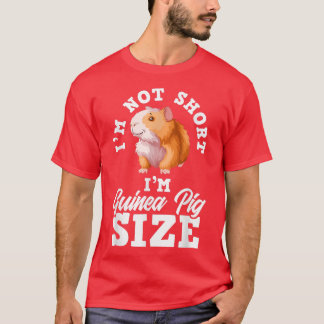 Camiseta Eu não sou pequeno, sou guincho tamanho engraçado.