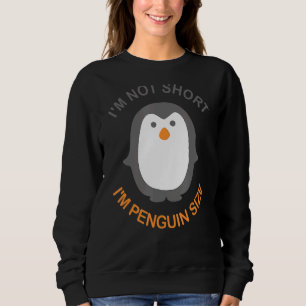 Camiseta Eu não sou pequeno, sou pinguim-pinguim-pássaro-an