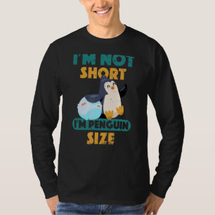 Camiseta Eu não sou pequeno, sou pinguim tamanho bonito e f