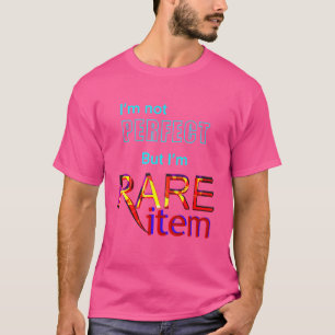 Camiseta Eu não sou perfeito, mas sou Rara Item