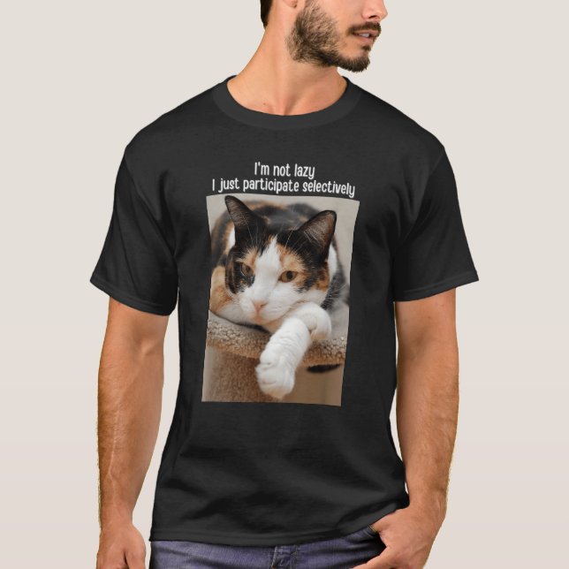 Camiseta Eu não sou Pet 1 do Cat Pet 1 (Frente)