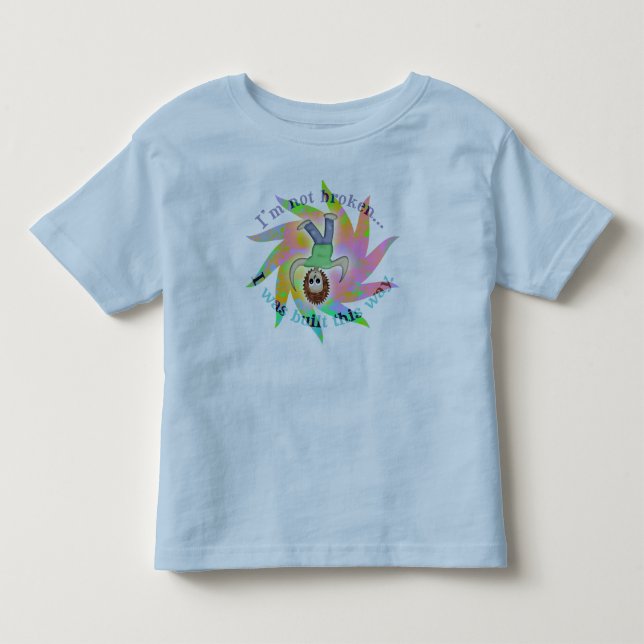 Camiseta Eu não sou quebrado (Frente)