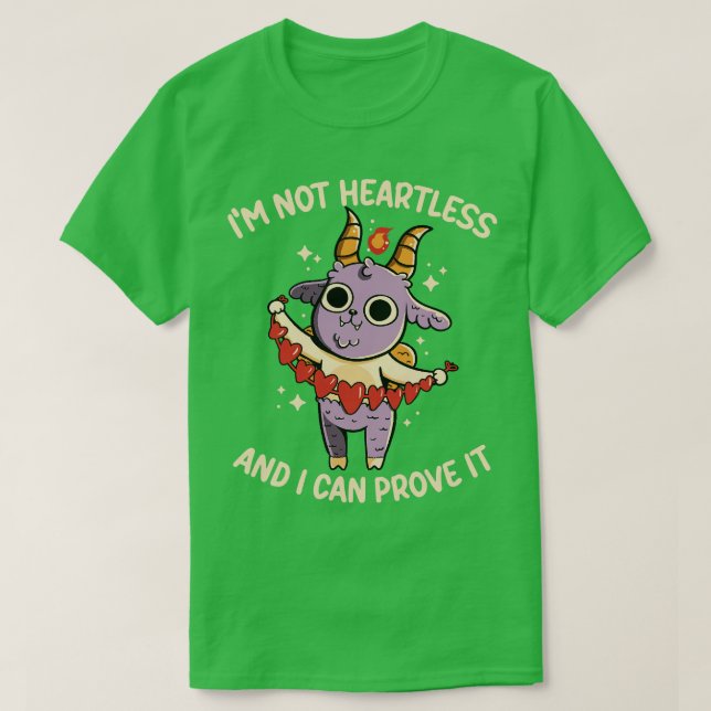 Camiseta Eu não sou sem coração por Tobe Fonseca (Frente do Design)