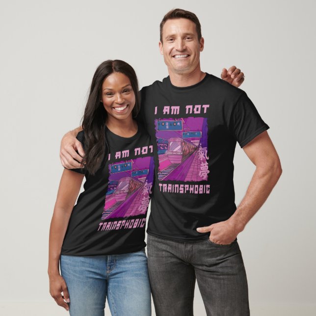 CAMISETA EU NÃO SOU TRAINSFÓBICO (Unissex)