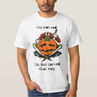 Camiseta eu não sou triste, mim sou cinzelado apenas que