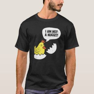 Camiseta Eu Não Sou Um Amante De Frango Nugget Animal Mundo