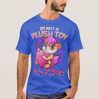 Camiseta Eu não sou um brinquedo de peluche Im a I Furries