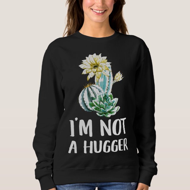 Camiseta Eu Não Sou Um Cactus Hugger (Frente)