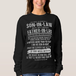 Camiseta Eu não sou um filho perfeito, mas meu pai maluco..