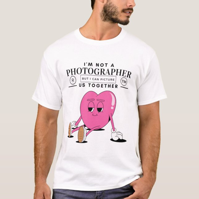 Camiseta Eu não sou um fotógrafo, mas eu posso (Frente)