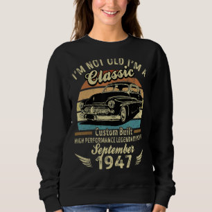 Camiseta Eu não sou um Nascer clássico em setembro de 1947