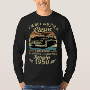 Camiseta Eu não sou um Nascer clássico em setembro de 1950