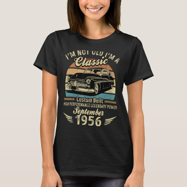 Camiseta Eu não sou um Nascer clássico em setembro de 1956  (Frente)