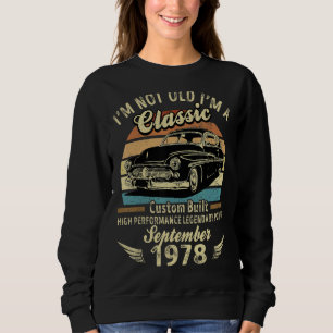 Camiseta Eu não sou um Nascer clássico em setembro de 1978