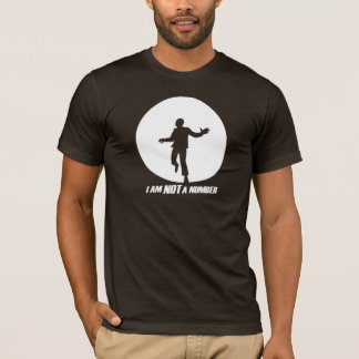 Camiseta Eu não sou um número! (branco)