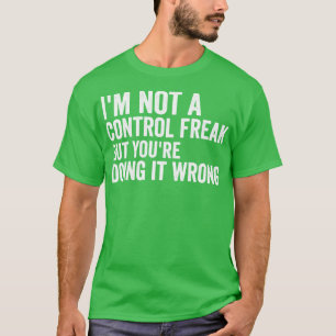 Camiseta Eu Não Sou Um Pregado De Controle