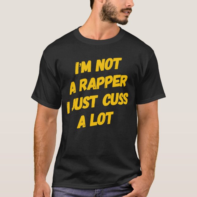 Camiseta Eu não sou um Rapper, eu só me culpo muito (Frente)