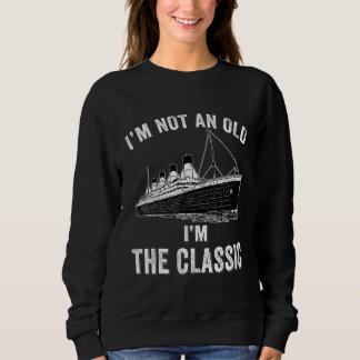 Camiseta Eu não sou um velho sou o clássico gráfico de navi