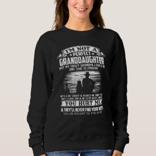 Camiseta Eu Não Sou Uma Avó Perfeita Mas Minha Avó Louca
