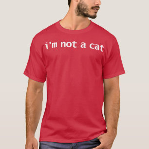 Camiseta Eu não sou uma citação de Bloqueio Engraçado