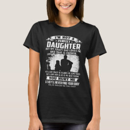 Camiseta Eu não sou uma filha perfeita, mas meu Pai me ama