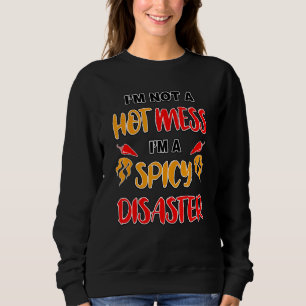 Camiseta Eu não sou uma maluca, sou um desastre picante 1
