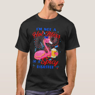 Camiseta Eu não sou uma maluca, sou um desastre picante Fla