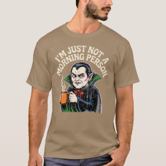 Camiseta Eu não sou uma Pessoa da Manhã