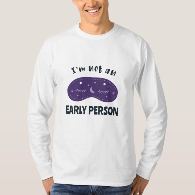 Camiseta Eu não sou uma pessoa jovem (Frente)