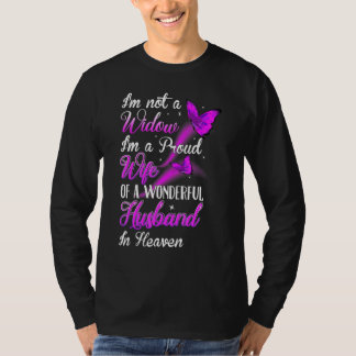 Camiseta Eu Não Sou Uma Viúva Sou Uma Esposa Orgulhosa De U