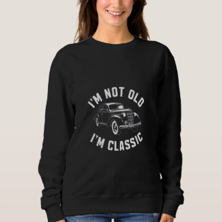 Camiseta Eu não sou velho, eu sou clássico... retro Vintage