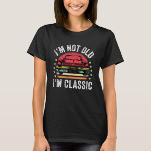 Camiseta Eu não sou velho Eu sou um carro clássico Homens R