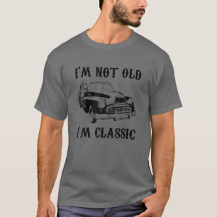 Camiseta Eu não sou velho, sou clássico da Vintage