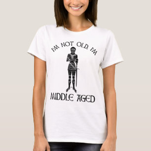 Camiseta Eu não sou velho, sou de meia idade