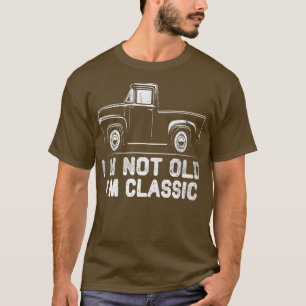 Camiseta Eu não sou velho, sou o clássico caminhão de colet
