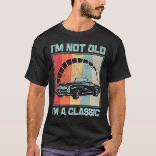 Camiseta Eu não sou velho, sou um Clássico, MERCEDES BENZ S