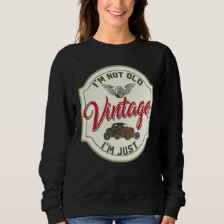 Camiseta Eu não sou velho. Sou um Pai Vintage, vovô Retro P