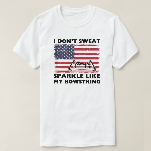 Camiseta Eu não suo brilho como minha corda de boi | Arquei (Frente do Design)