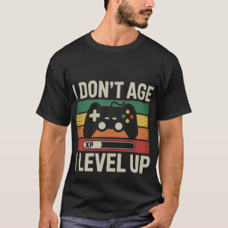 Camiseta Eu não tenho idade para subir - Design de jogador