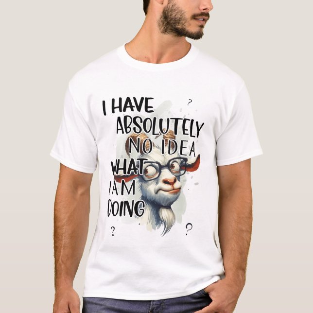 Camiseta Eu Não Tenho Ideia De Cabra (Frente)