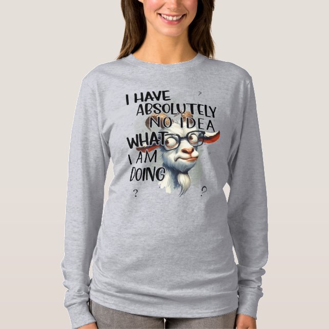 Camiseta Eu Não Tenho Ideia De Cabra (Frente)