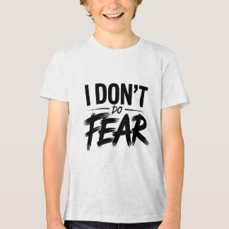 Camiseta Eu Não Tenho Medo