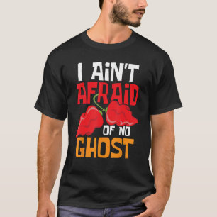 Camiseta Eu não tenho medo de nenhum fantasma - mexicano Qu