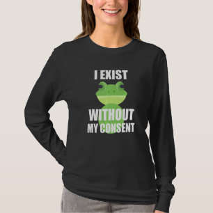 Camiseta Eu Não Tenho Meu Consentimento, Sapo Verde Engraça