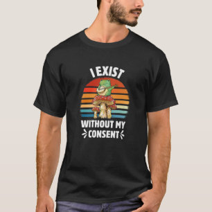 Camiseta Eu Não Tenho O Meu Consentimento, Sapo Engraçado