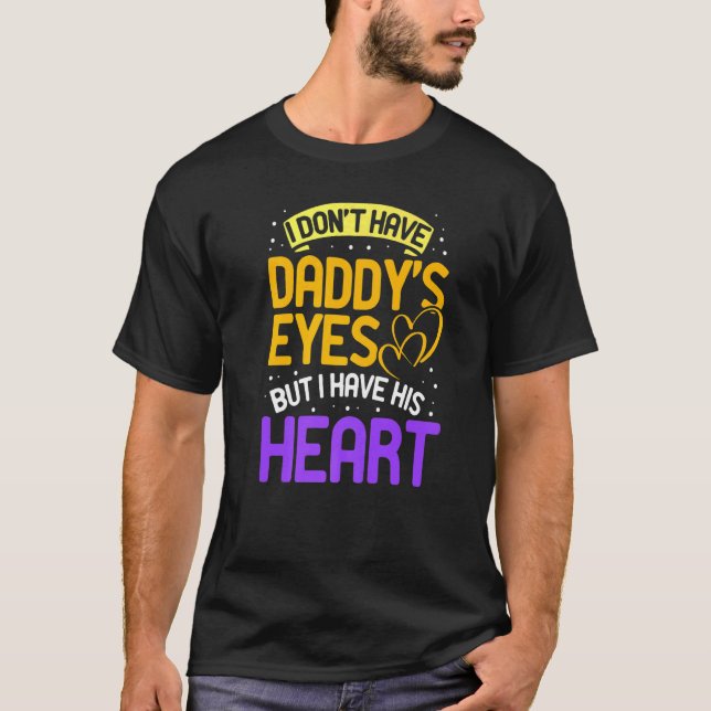 Camiseta Eu não tenho olhos Pais Adotar Adoção Peguei Você  (Frente)
