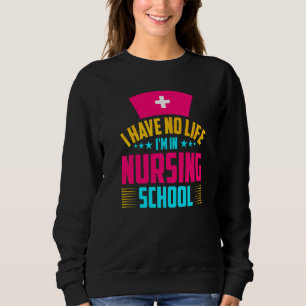 Camiseta Eu Não Tenho Vida Em Enfermeira Estudante