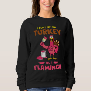 Camiseta Eu não vejo nenhuma Turquia Eu sou um Flamigo Obri