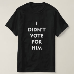 CAMISETA EU NÃO VOTEI NELE