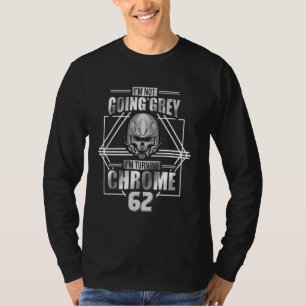 Camiseta Eu não vou fazer Cinza, estou virando motocicleta